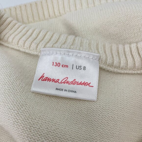 Hanna Andersson Unicorn Knit Sweater Girl's 8 - Picture 5 of 11